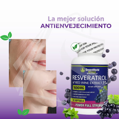 Resveratrol™:  Cápsulas Longevita