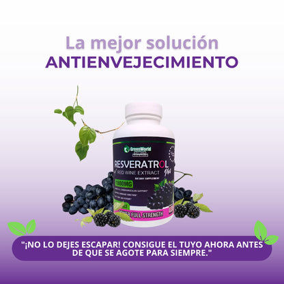 Resveratrol™:  Cápsulas Longevita