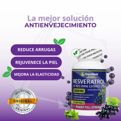 Resveratrol™:  Cápsulas Longevita