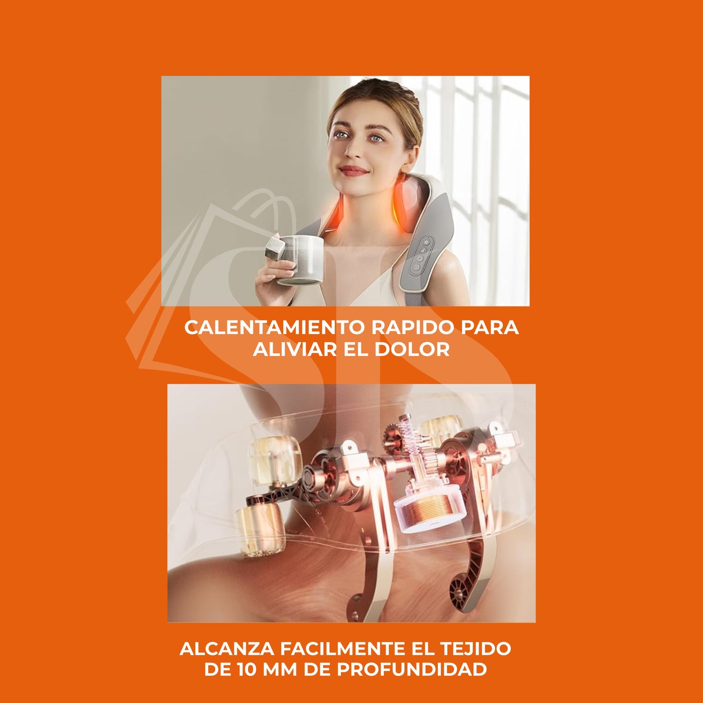 BODYRELIEF™: Masajeador Multifuncional Recargable