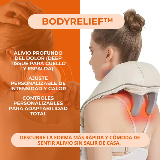 BODYRELIEF™: Masajeador Multifuncional Recargable