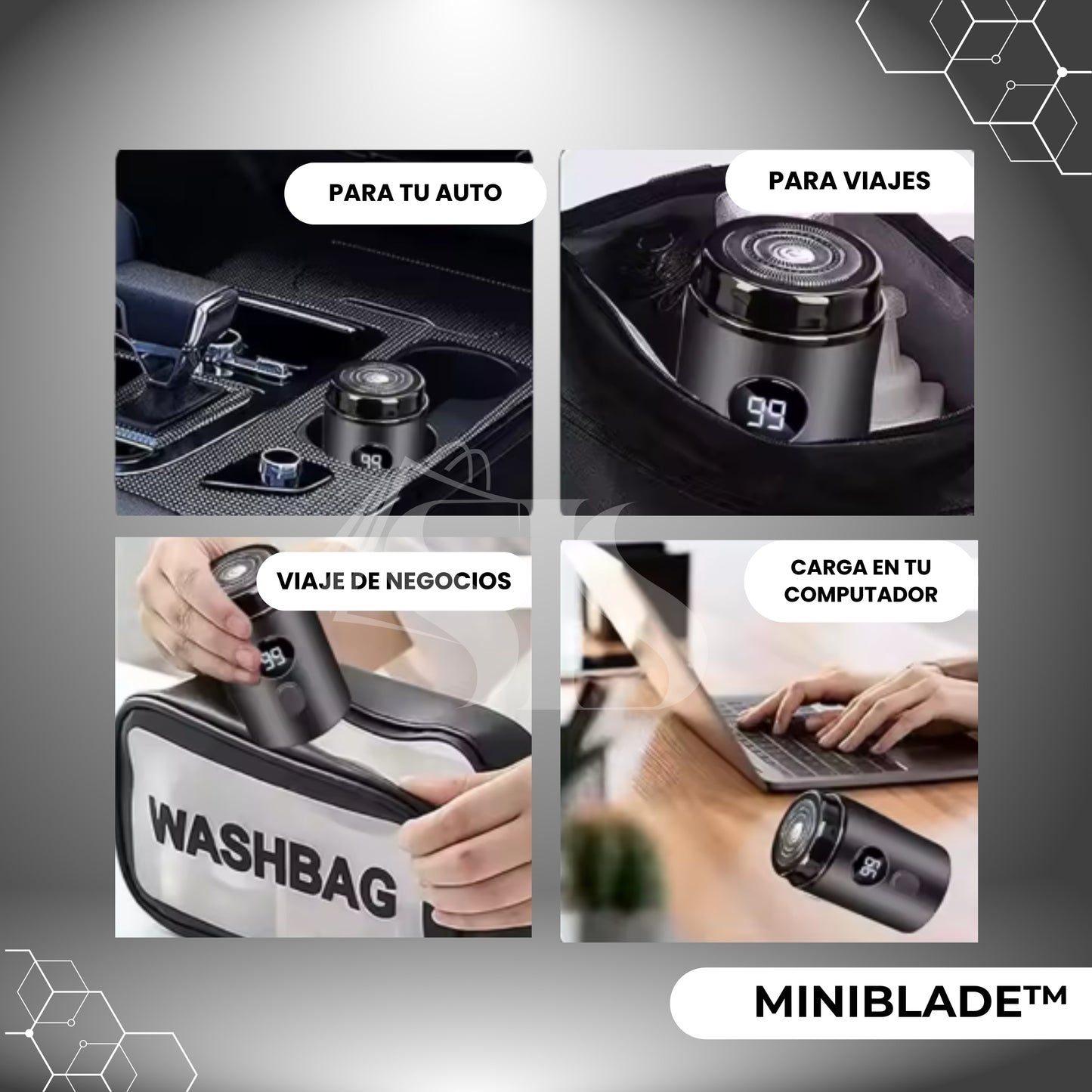 MINIBLADE™: Mini Afeitadora Portátil Eléctrica