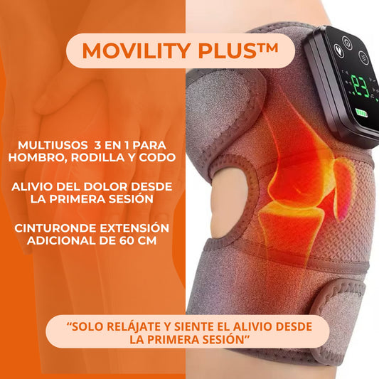 MOBILITY PLUS™: Masajeador De Rodilla Recargable